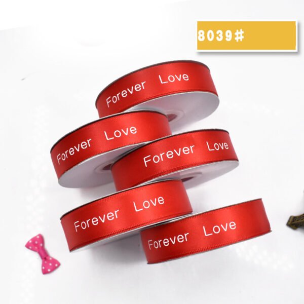 8039# Bright Red ribbon