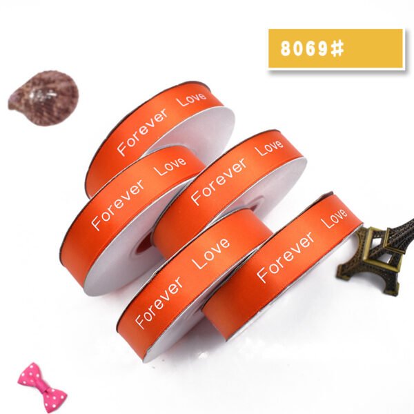 8069# Orange Red ribbon