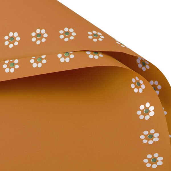 Light brown little flower wrapping paper