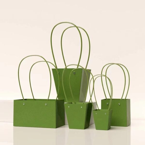 SKU-11 Army green flower packaging box