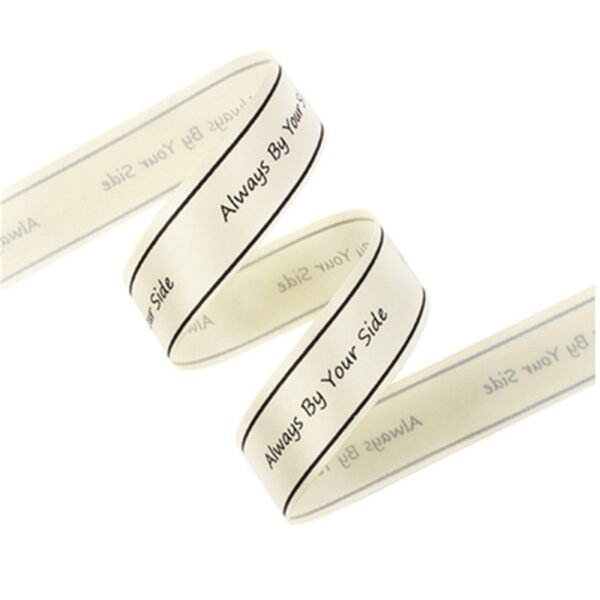 Always by your side Beige ribbon