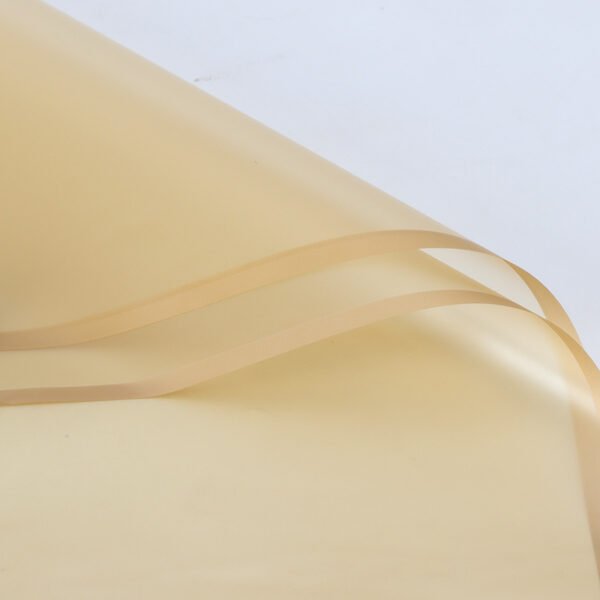 Gold【20 sheets color-rimmed jelly film】