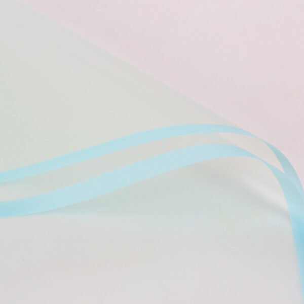 Light blue【20 sheets color-rimmed jelly film】