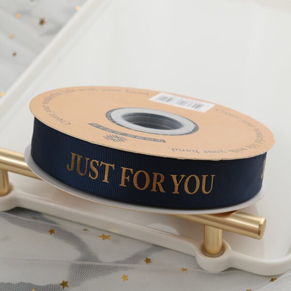 2.5cm Navy Blue JUST FOR YOU