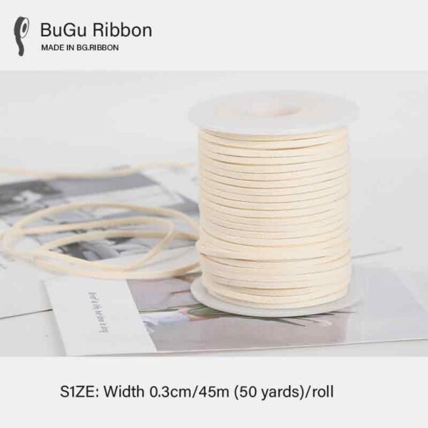 Suede Double-sided Velvet Braided Gift Ribbon