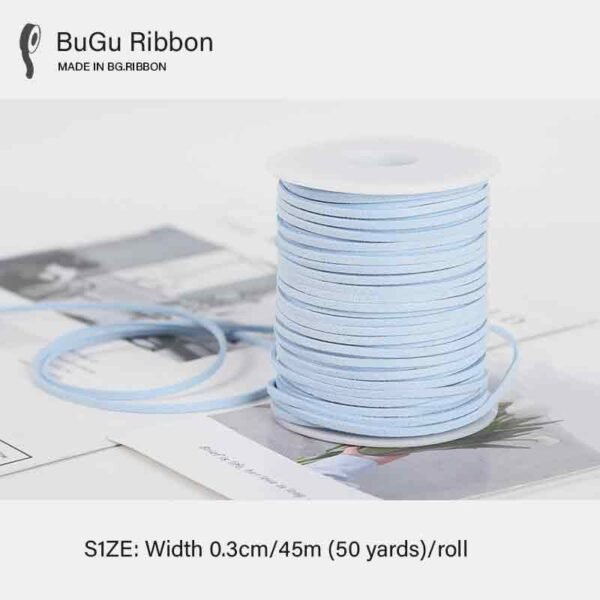 Suede Double-sided Velvet Braided Gift Ribbon