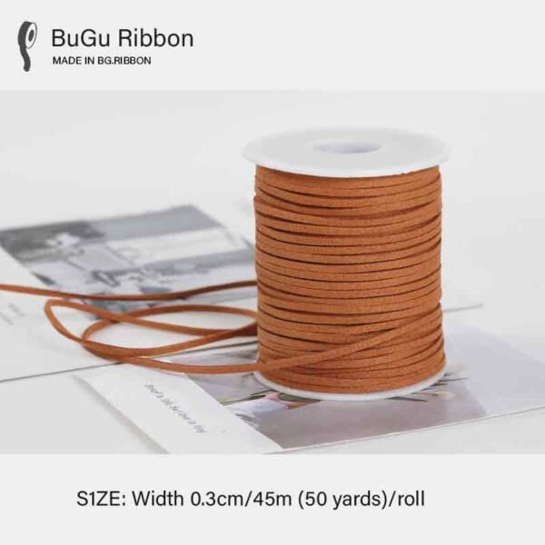 Suede Double-sided Velvet Braided Gift Ribbon