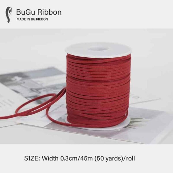 Suede Double-sided Velvet Braided Gift Ribbon