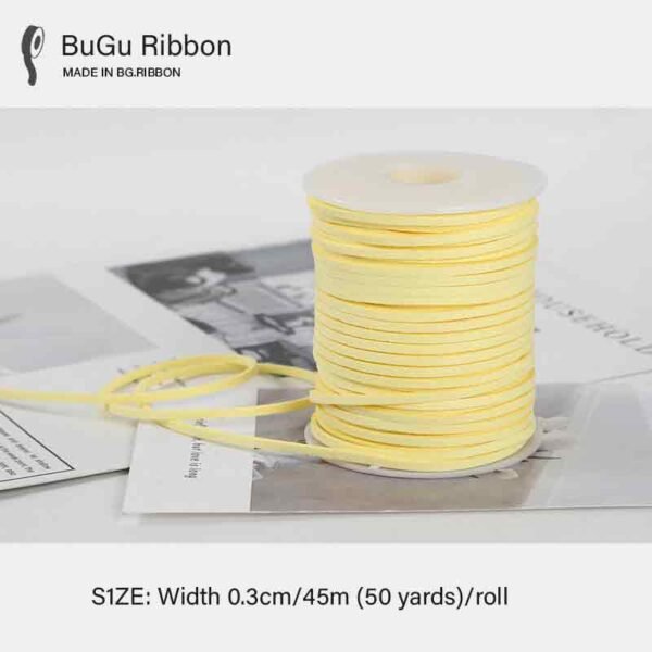 Suede Double-sided Velvet Braided Gift Ribbon