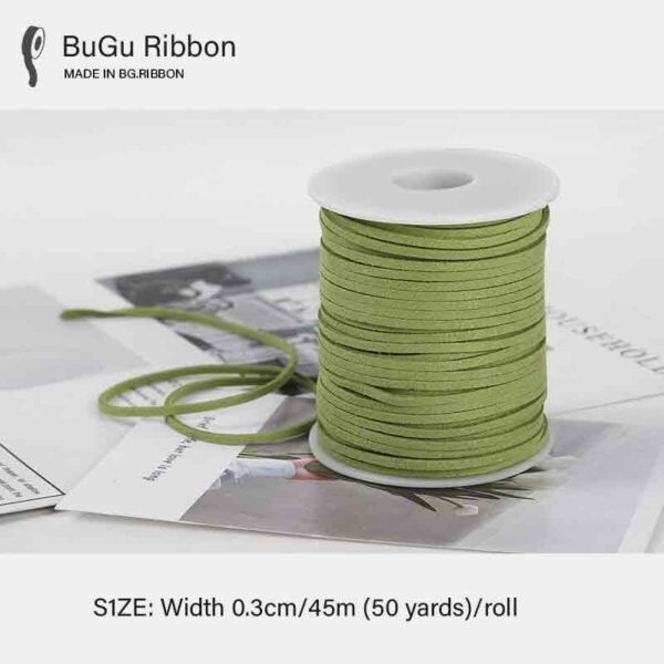 Suede Double-sided Velvet Braided Gift Ribbon