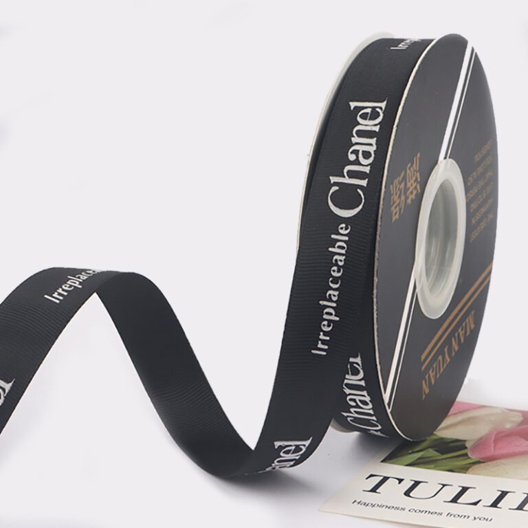 Gucci Ribbon Design for Luxury Gift & Floral Packaging
