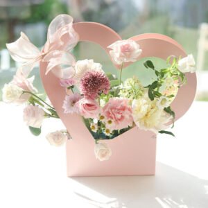 Heart Waterproof Portable Flower Basket