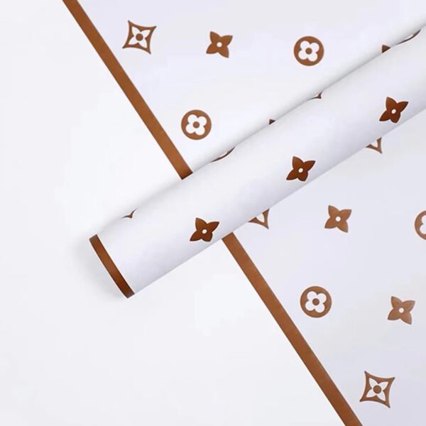 LV flower wrapping paper