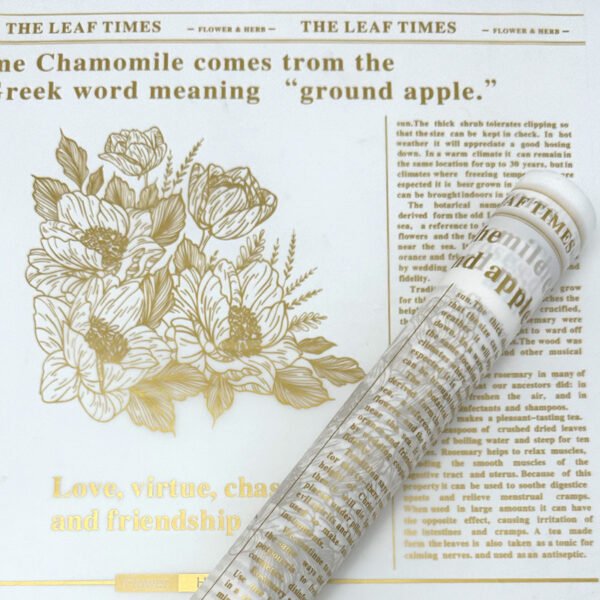 Herbal Plants Flower Wrapping Paper