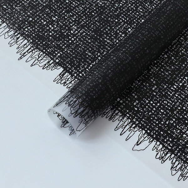 Matte Neon Wrapping Paper with Knitted Pattern for Crafts