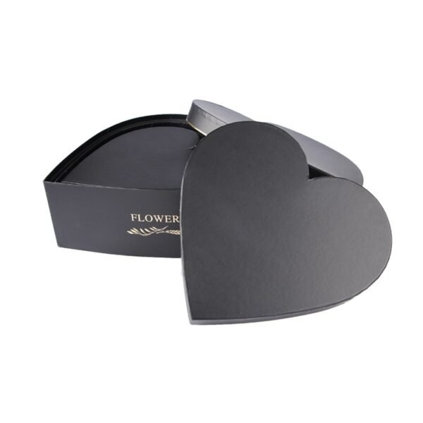 Heart Shaped Gold Stamping Gift Box