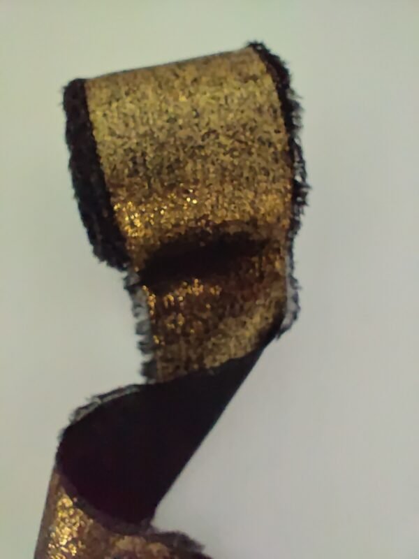 Metallic Chiffon Ribbon