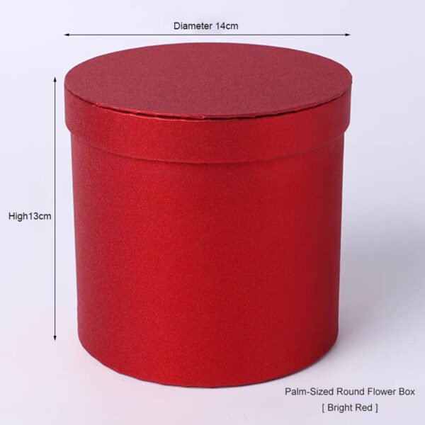 Handheld Flower bucket Round box for Florist Packaging