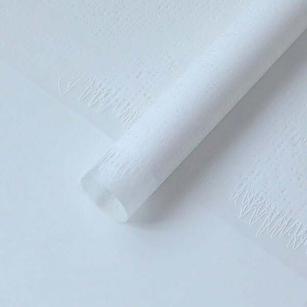 Matte Neon Wrapping Paper with Knitted Pattern for Crafts