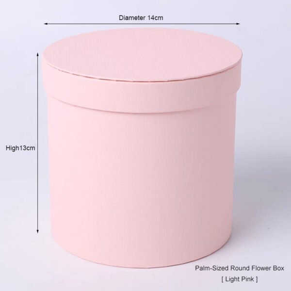 Handheld Flower bucket Round box for Florist Packaging