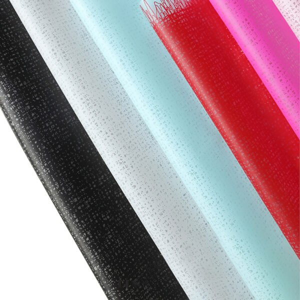 Matte Neon Wrapping Paper with Knitted Pattern for Flowers - Image 3