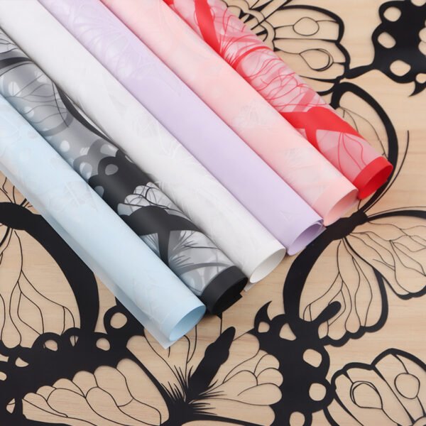 OPP Butterfly Design Wrapping Film for Floral Packaging