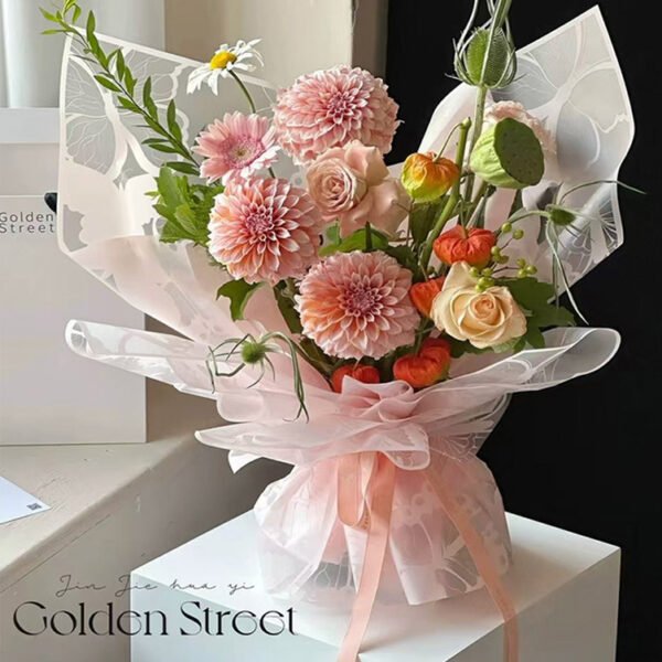 OPP Butterfly Design Wrapping Film for Floral Packaging
