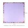 Small Floral Border Flower Wrapping Paper