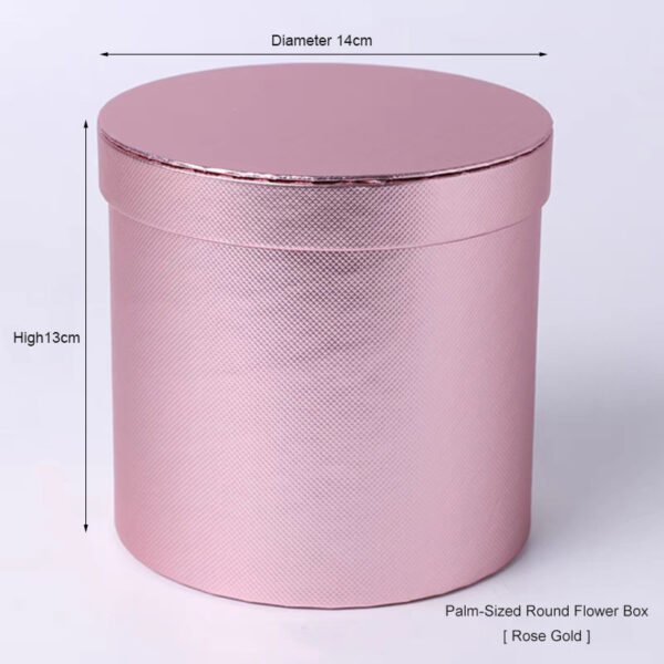 Handheld Flower bucket Round box for Florist Packaging