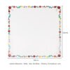 Small Floral Border Flower Wrapping Paper