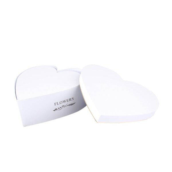 Heart Shaped Gold Stamping Gift Box
