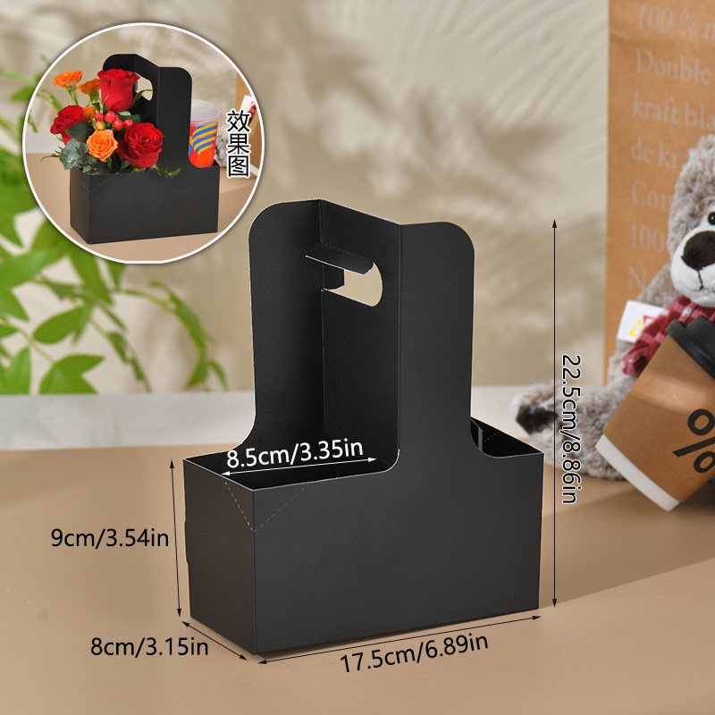 Hand Craft Box Flower Gift Bag for Bouquet Packaging