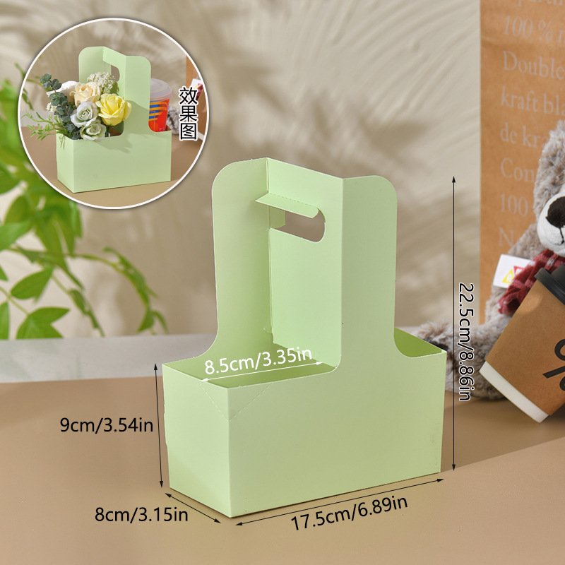 Hand Craft Box Flower Gift Bag for Bouquet Packaging