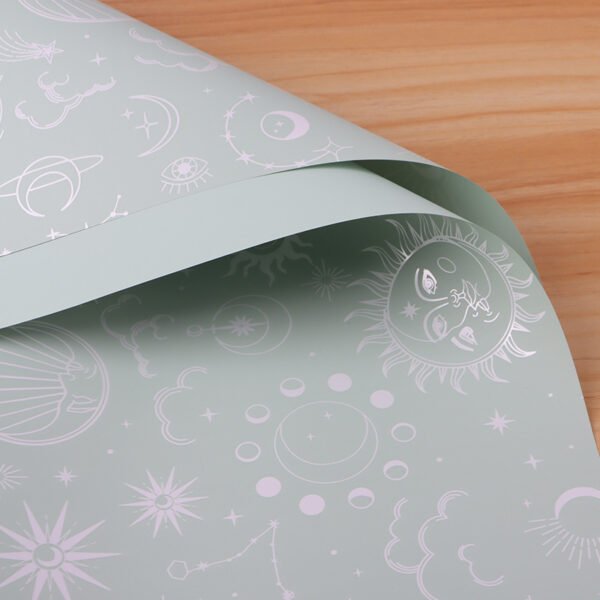 Stellar Atlas Star Print Christmas Wrapping Paper
