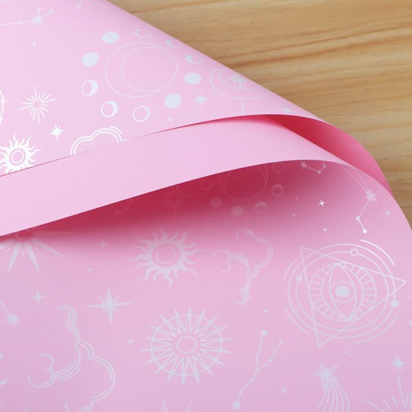 Stellar Atlas Star Print Christmas Wrapping Paper