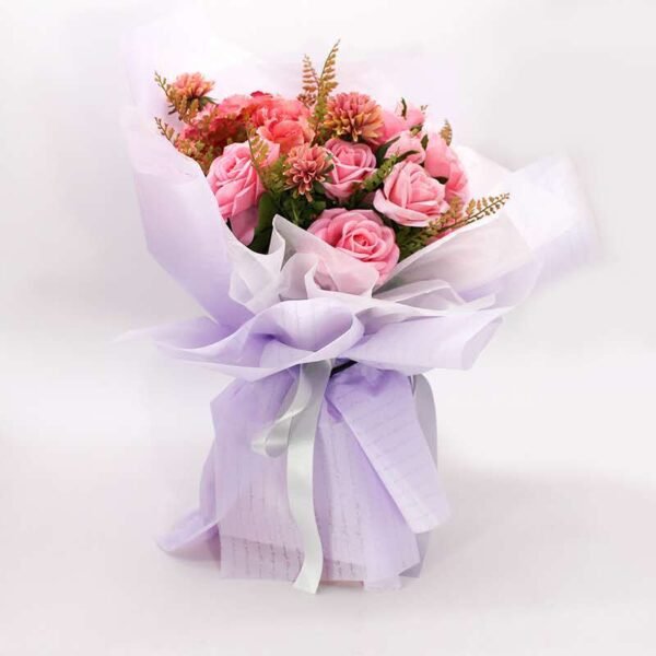 English Letter flower Wrapping Paper