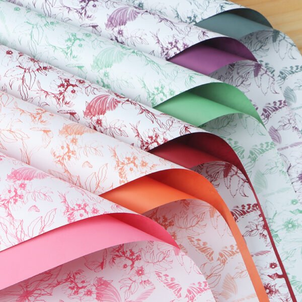 Huajian Butterfly Wrapping Paper