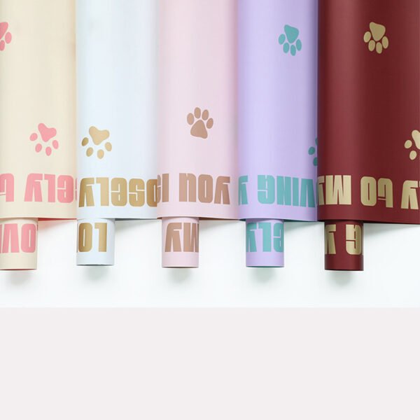 Paws Gift Wrap Paper