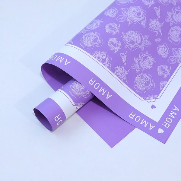 Rose Pattern Wrapping Paper