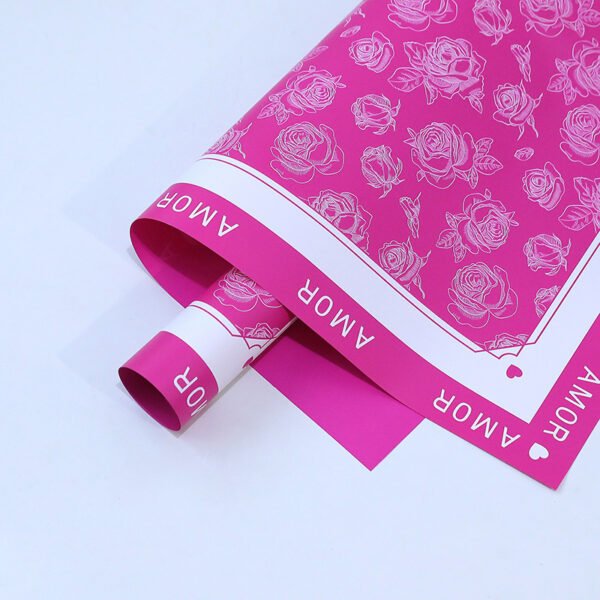 Rose Pattern Wrapping Paper