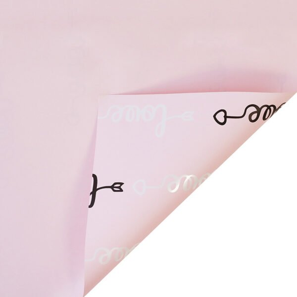 Romantic LOVE Letter Print Flower Paper