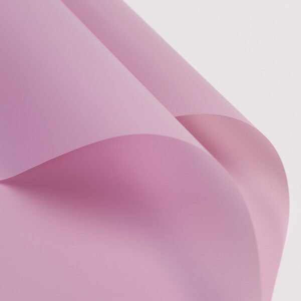 Purple Semi-Transparent Bouquet Wrapping Paper