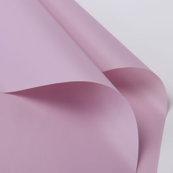 Purple Semi-Transparent Bouquet Wrapping Paper