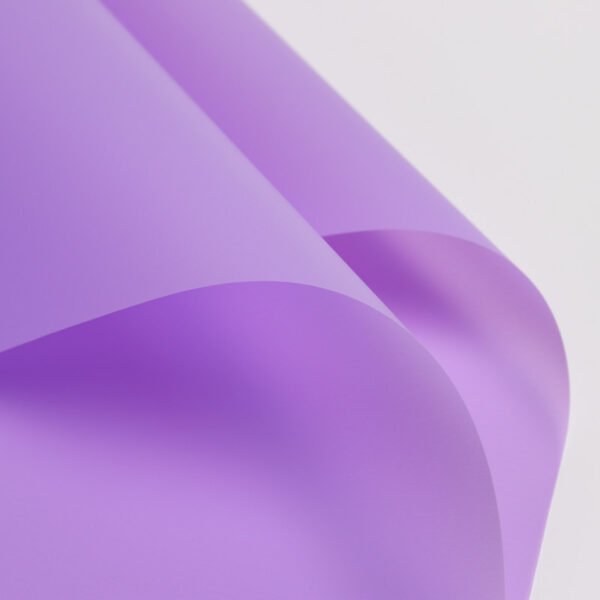 Purple Semi-Transparent Bouquet Wrapping Paper