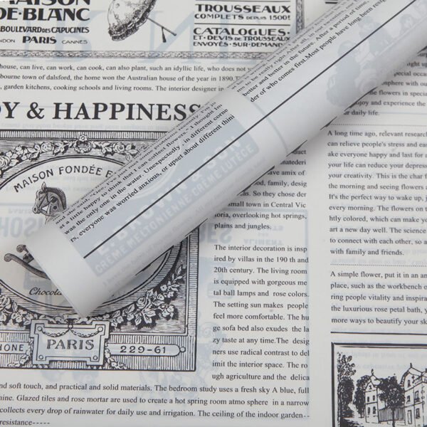 Newspaper Wrapping Paper