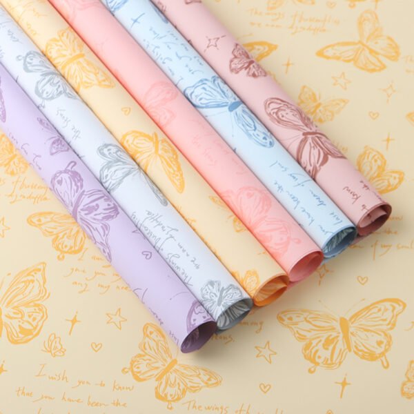 Vintage Butterfly Wrapping Paper