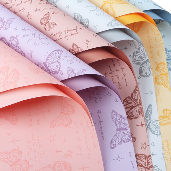 Vintage Butterfly Wrapping Paper