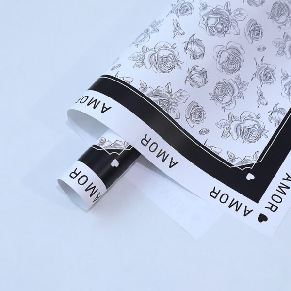 Rose Pattern Wrapping Paper