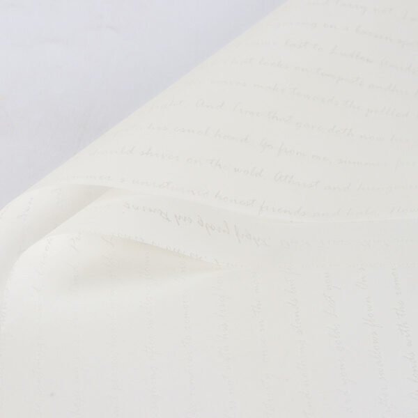 English Letter flower Wrapping Paper