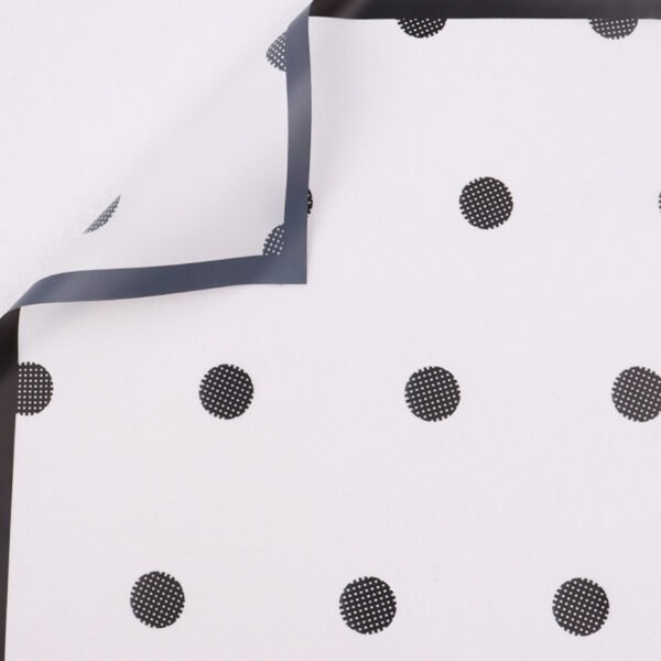 Polka Dot gold wrapping paper